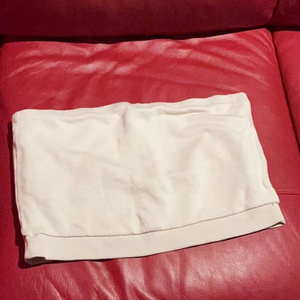 Universal Thread Cream Strapless Tube Top